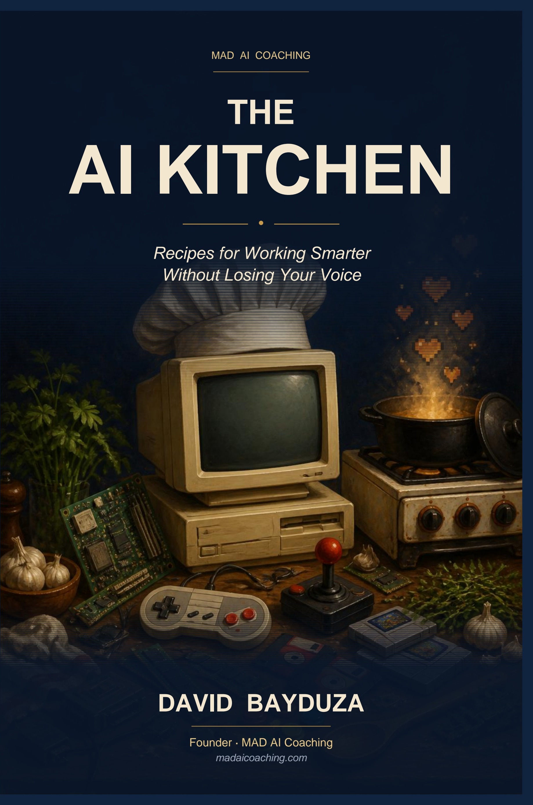 The AI Kitchen by David Bayduza — book cover